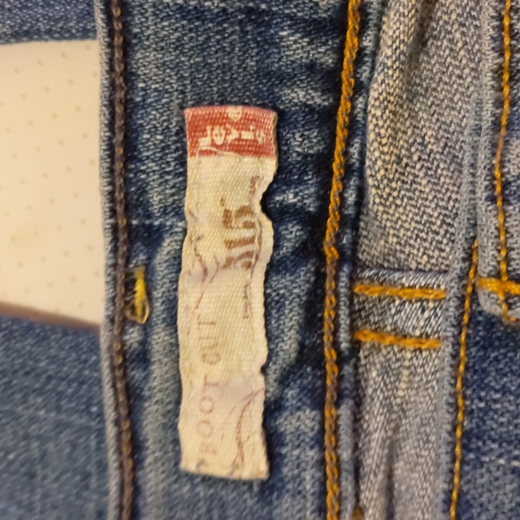 Levis 515 red tab Levi's boot cut size 8 short - Picture 3 of 10
